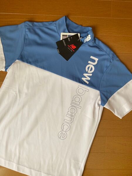 new balance golf モックネックシャツ