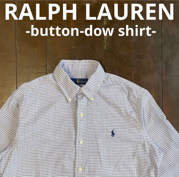 大人気!!【RALPH LAUREN ラルフローレン】チェックシャツ
