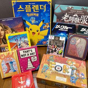 軽・中量級 ボードゲームセット パーティー 12点 ポケモンスプレンダー