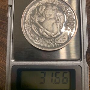 【純銀1オンス】2000年 シドニーオリンピック記念5ドル銀貨 プルーフ SV999