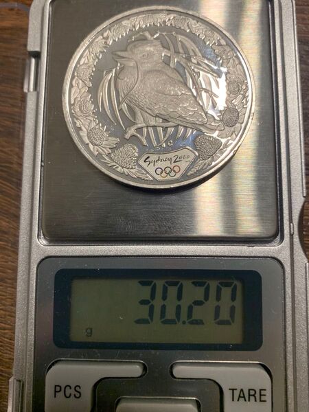 【純銀1オンス】2000年 シドニーオリンピック記念5ドル銀貨 プルーフ SV999