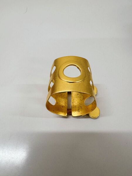 Woodstone アルトサックス用リガチャー サテン金メッキ