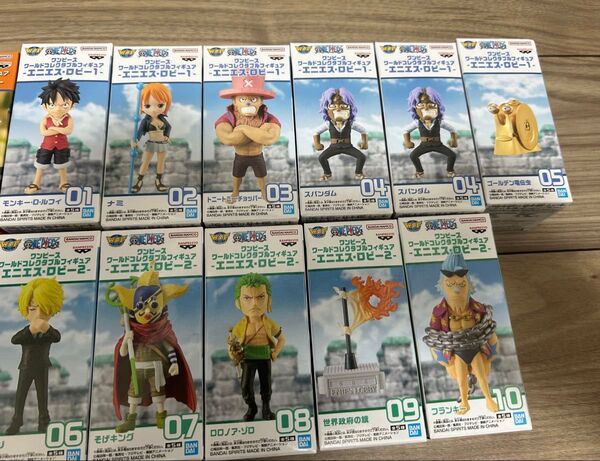 ワンピース ワールドコレクタブルフィギュア WCFエニエスロビー1.2