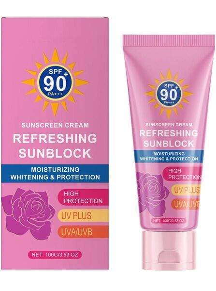日焼け止め!UVカットクリー!SPF90+ 100g