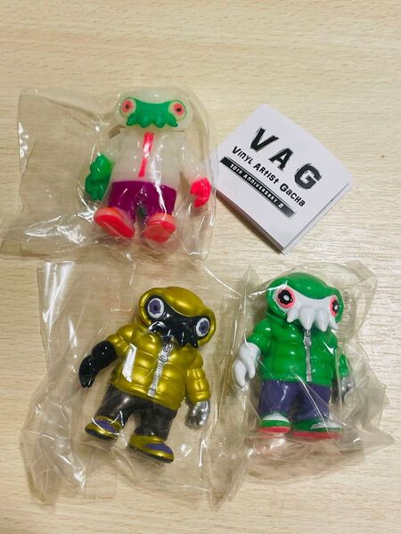 VAG 10th anniversary 2 GYAROMI クトゥルフオイド ギャロミ ガチャ 3種セット
