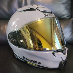 ☆SHOEI☆ X-Fifteen,Z8シールド☆ レインボーゴールド新品 視界トンネルok!