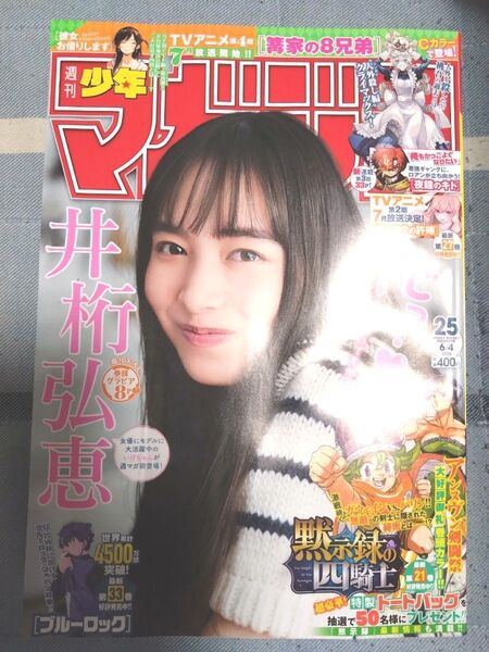 週刊少年マガジン 2025年 No.25 最新号 切り取りなし