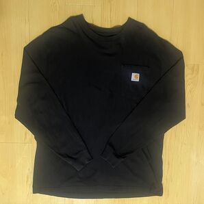 Carhartt 長袖Tシャツ ブラック Lサイズ