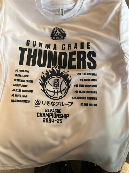 群馬クレインサンダーズ CS応援オリジナルTシャツ