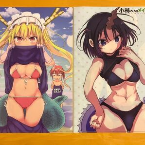 トール エルマ A4クリアファイル 2枚 小林さんちのメイドラゴン