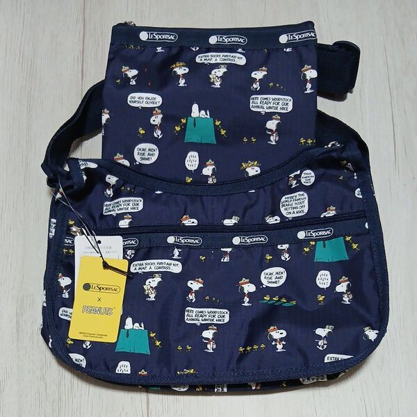 LeSportsac×peanutsコラボショルダーバッグ