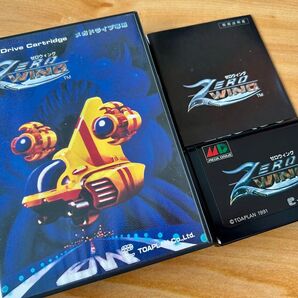 【美品】MD ゼロウィング ZERO WING メガドライブ 国内正規品 東亜プラン(動作確認済み)