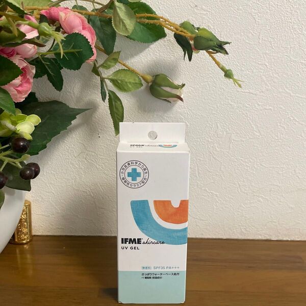 IFME イフミー 日焼け止めジェル60mL SPF35 PA+++赤ちゃんにも、無添加無香料 日焼け止め 60ml UV