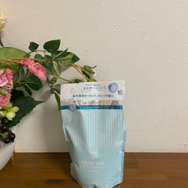 h&s 深体験ヘッドスパ リフレッシュ×さらつや トリートメント レフィル 350g