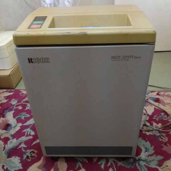 RICUT 2211PT Deluxeクロスカットシュレッダー