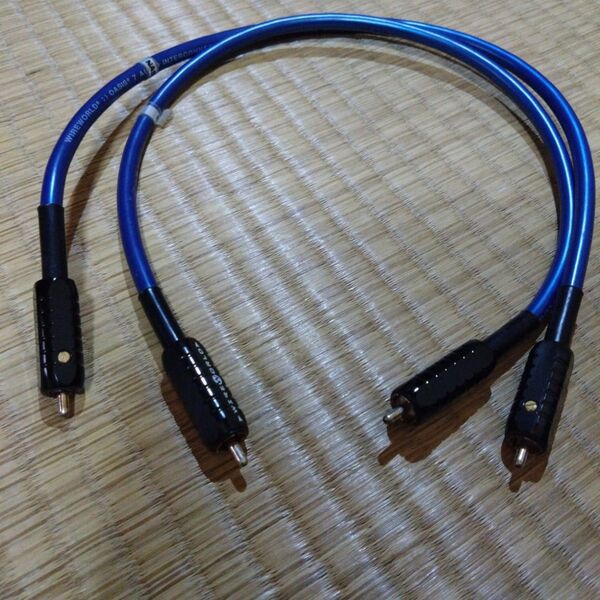 WIREWORLD OASIS 7 インターコネクトケーブル、RCA 50センチ ワイヤーワールド
