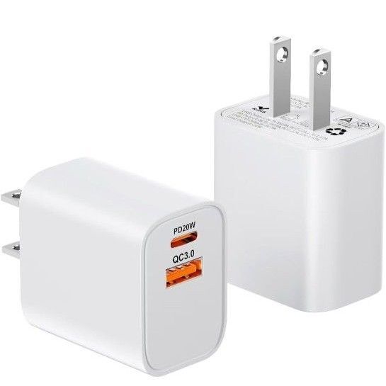 iphone 充電器 タイプc pd 20w 急速充電器 type-c【PSE認証済2個セット】