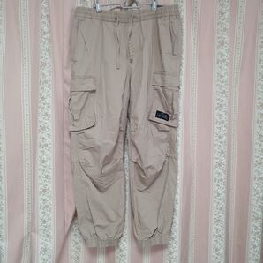 H&M カーゴジョガーパンツ ベージュ M W88