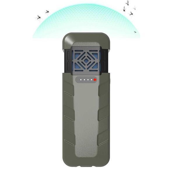 蚊取り器 キャンプ 虫除け 最強 9600mAh電池式 携帯防虫器 蚊対策グッズ 蚊よけマット加熱器