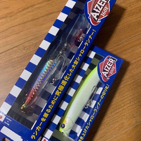 ブルーブルー アイザー100F 03 チャートバックグロー アイザー160F セット