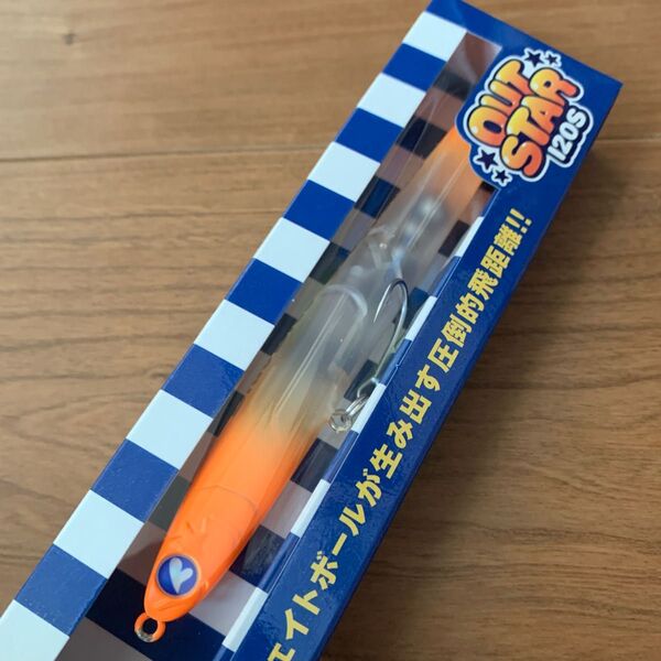 アウトスター 120S #12 パンプキングロー ブランド:BlueBlue(釣り)
