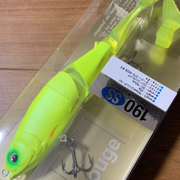 ヒフミクリエイティング ブルージュ 190 SS (タイプ:SS スローシンキング) 約190mm/45g /ビッグベイト