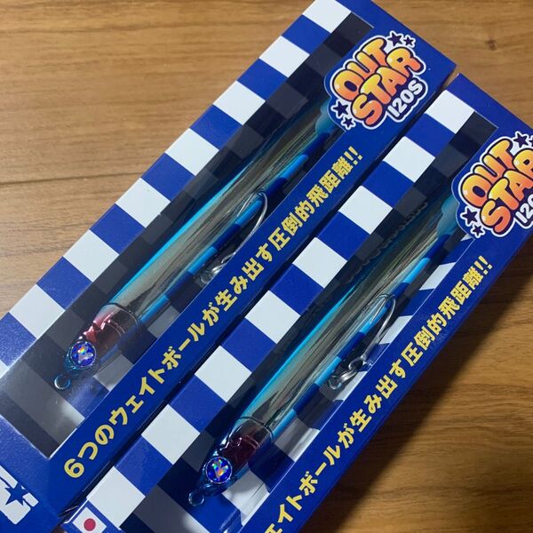 アウトスター 120S #01 ブルー ブランド:BlueBlue(釣り)