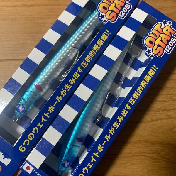 WEB限定カラー ブルーブルー アウトスター 120Sブランド:BlueBlue(釣り)ハイブリッジ