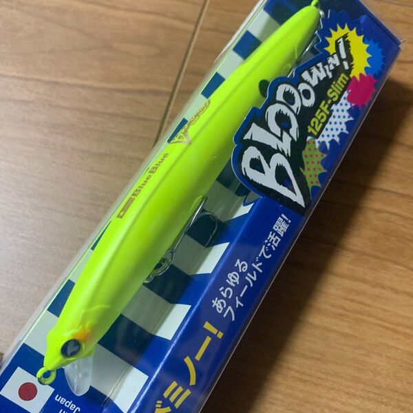 WEB限定 マットチャート ブルーブルー ブローウィン125F スリム Blooowin125F-slim
