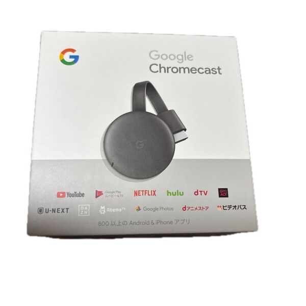 Google Chromecast 第3世代 GA00439-JP 説明書付き