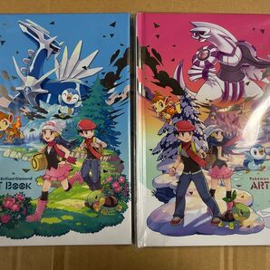 【新品】ポケモン ブリリアントダイヤモンド・シャイニングパール 公式設定資料集 アートブック 2冊セット
