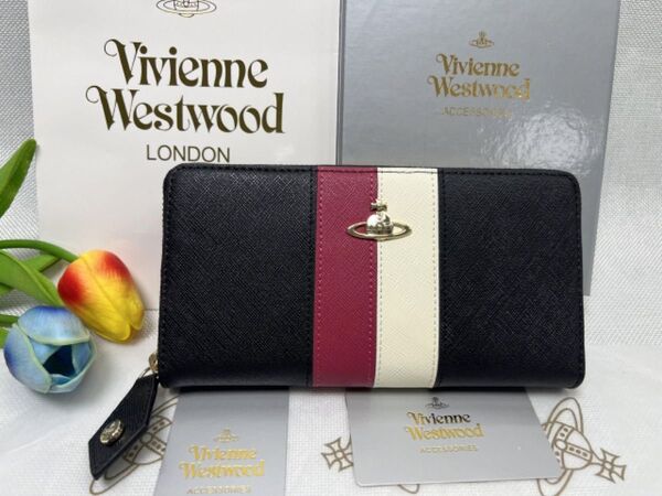 ヴィヴィアンウエストウッド 財布 Vivienne Westwood 長財布 ラウンドファスナー02