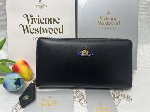 ヴィヴィアンウエストウッド 長財布 Vivienne Westwood 長財布 アコーディオン 黒 メンズ 財布 レディース 14