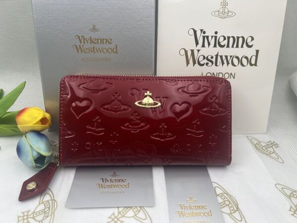 ヴィヴィアンウエストウッド 長財布 Vivienne Westwood 財布 ラウンドファスナー 長財布 メンズ レディース 48
