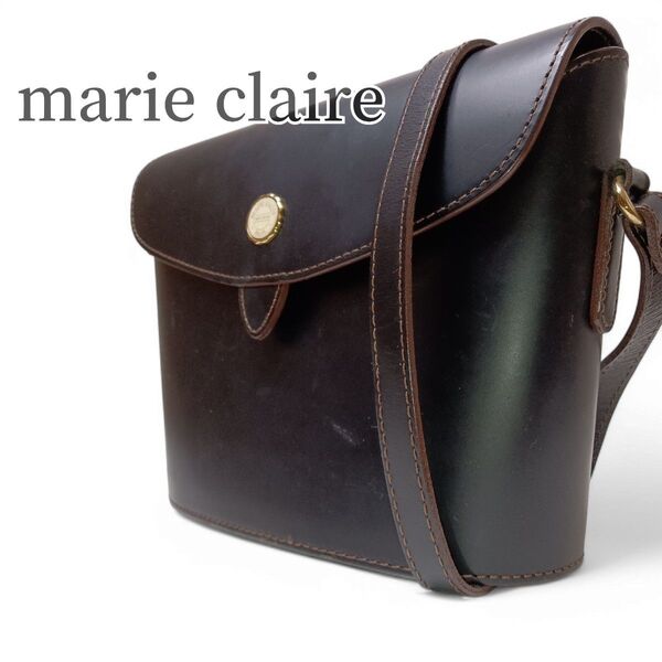 【美品】マリクレール marie claire ショルダーバッグ ブラック