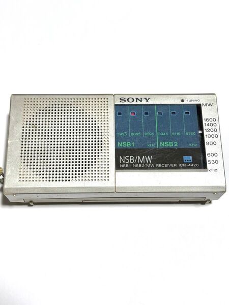 SONY AM/短波ラジオ ICR-4420 動作品