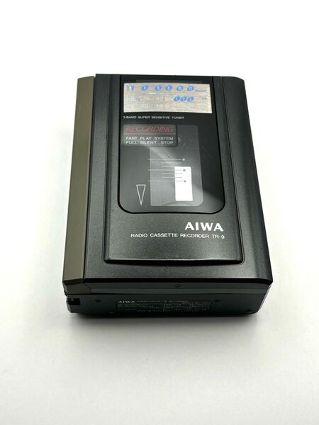 AIWA カセットプレーヤー RADIO CASSETTE RECORDER TR-9 ジャンク品