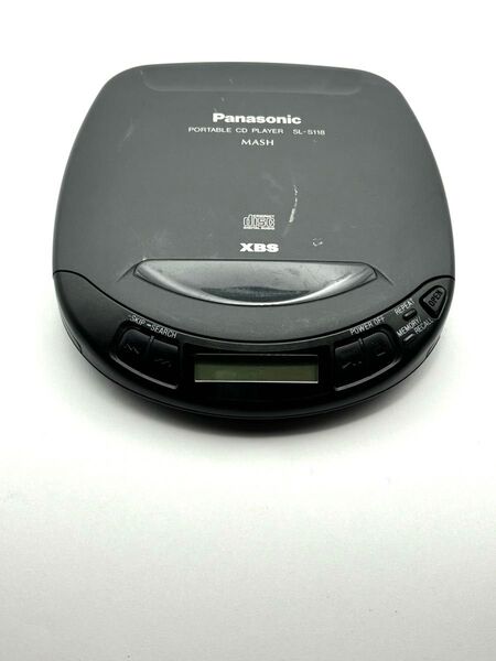 Panasonic パナソニック ポータブルCDプレーヤー SL-S118 動作品