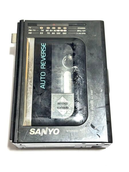 SANYO カセットプレーヤー JJ-F40 ジャンク品