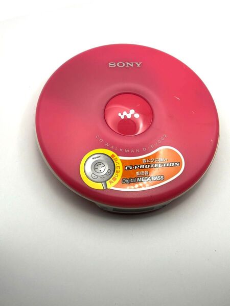 SONY ソニー ポータブルCDプレーヤー CDウォークマン D-EJ002 動作品