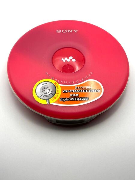 SONY ソニー CDウォークマン ポータブルCDプレーヤー D-EJ002 動作品