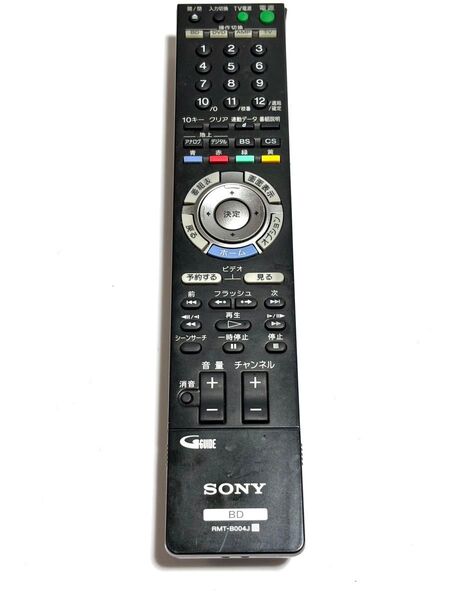 SONY BD用リモコン RMT-B004J 動作品