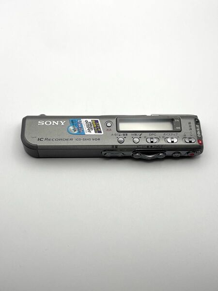 SONY ソニー ICレコーダー ボイスレコーダー ICD-SX40 動作品