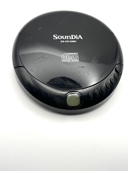 TMY SounDiA ポータブルCDプレーヤー DS-CD122BK 動作品