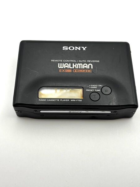 SONY ソニー カセットウォークマン カセットプレーヤー WALKMAN WM-F702 蓋欠品 ジャンク品