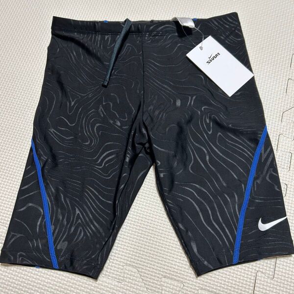 150 NIKE ナイキ 水着 男の子 子供 ブラック 水泳 スイムウエア