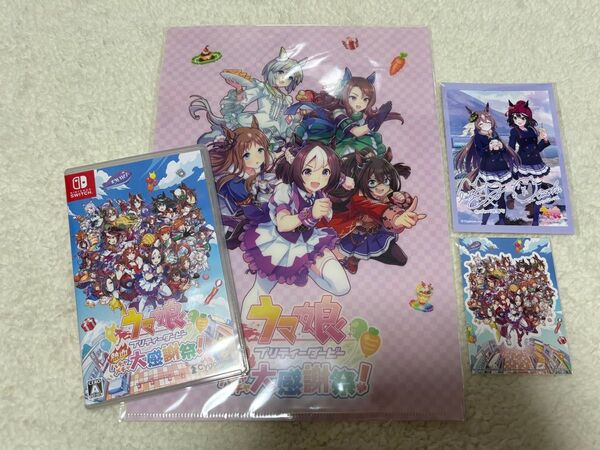 《4点セット》ウマ娘 プリティーダービー 熱血ハチャメチャ大感謝祭!/おまけ