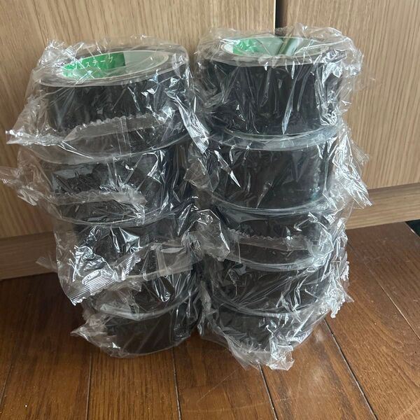 未使用品 10巻 ツーエステープ 日本住環境 気密テープ クロ