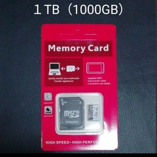 microSDカード 1TB 1000GB 1000ギガバイト 未使用 新品 sdカード メモリーカード