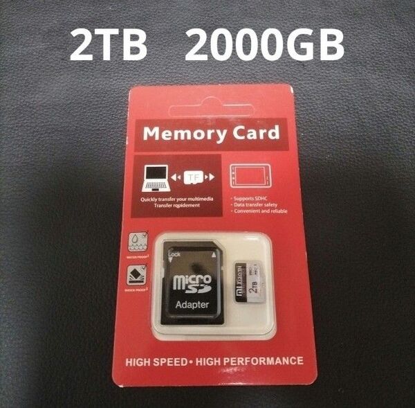 microSDカード 2TB 2000GB 2000ギガバイト 未使用 新品 sdカード メモリーカード